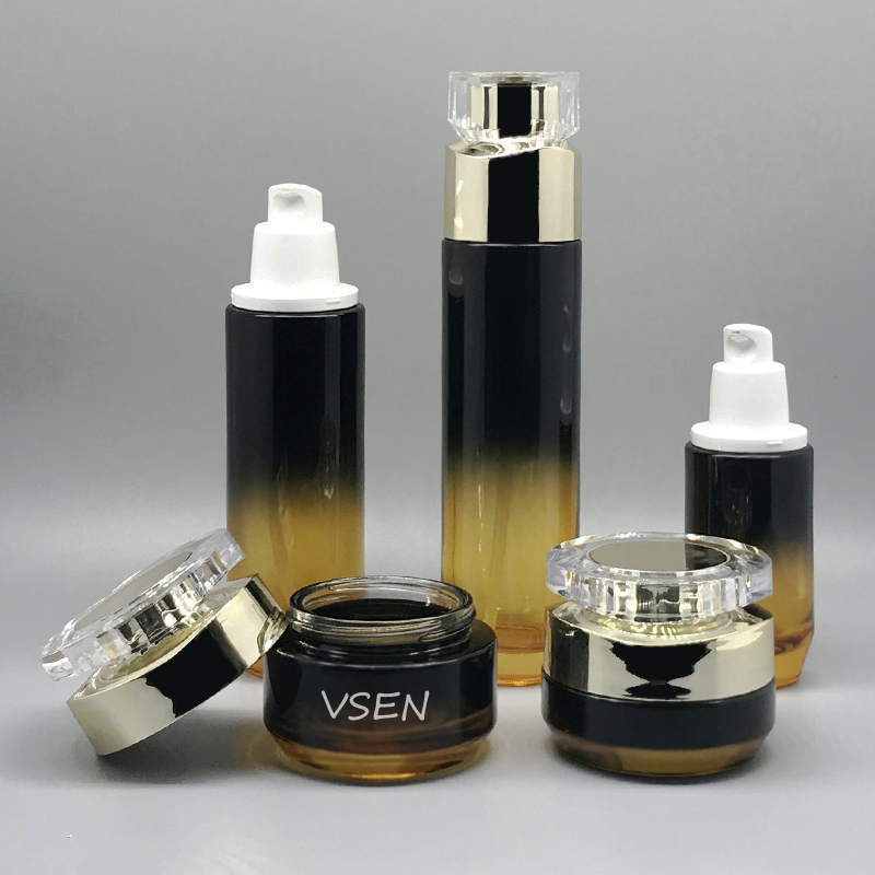 心悦开云官方官网登录入口黑色 馨悦化妆品套装瓶 120ml精(图3)